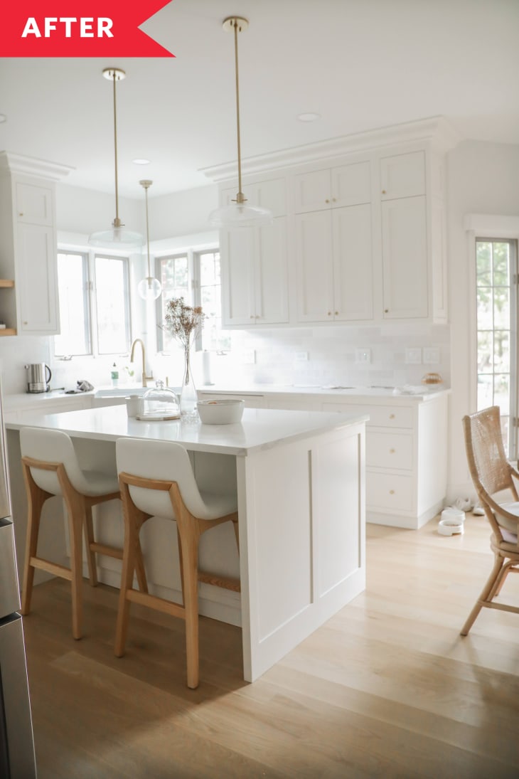 All-White Kitchen Renovation Inspiration - $25,000 | The Kitchn